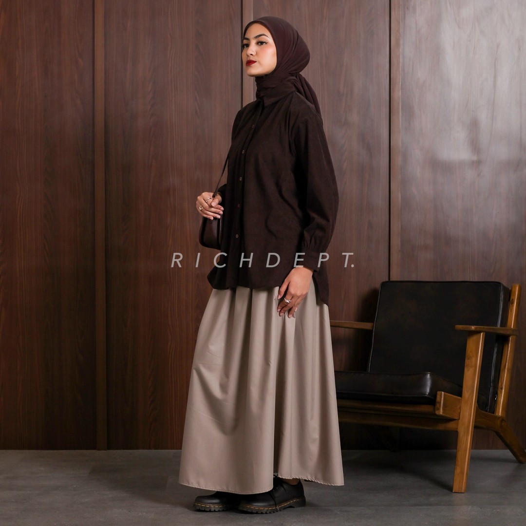 ZIDNEY CORDUROY LONG SLEEVE SHIRT