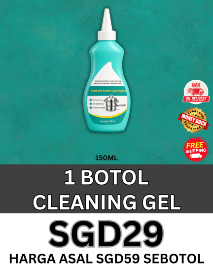 PAKEJ PERCUBAAN 1 BOTOL CLEANING GEL