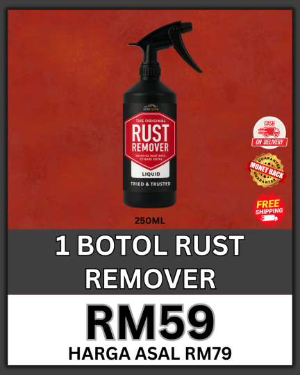 PAKEJ PERCUBAAN - 1 BOTOL RUST REMOVER