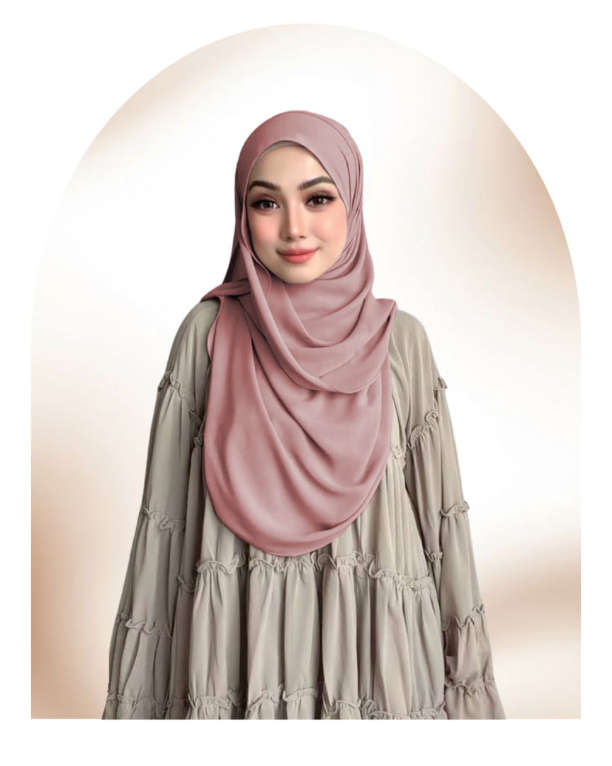 CAVO Shawl - Rosewood