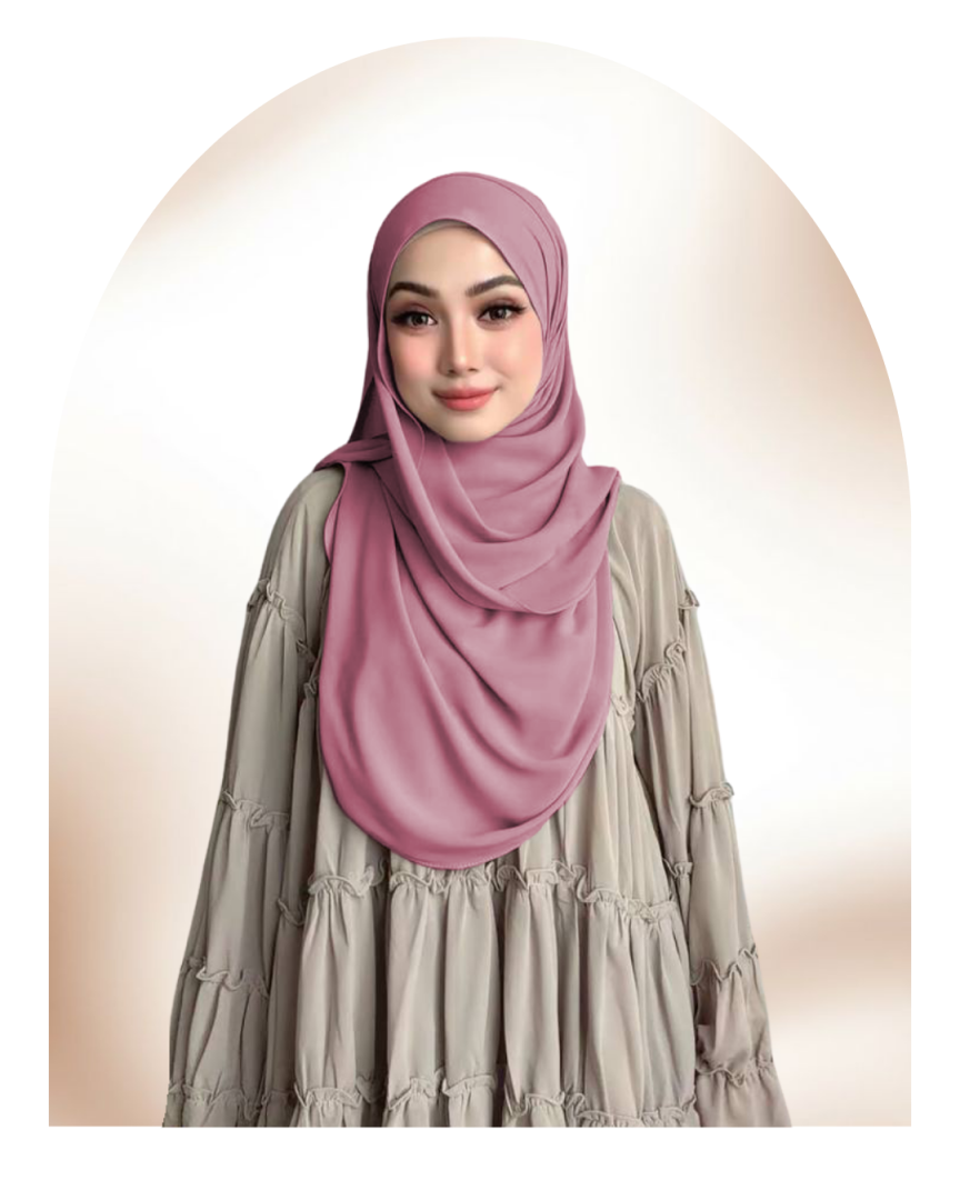 CAVO Shawl - Velvet Rose