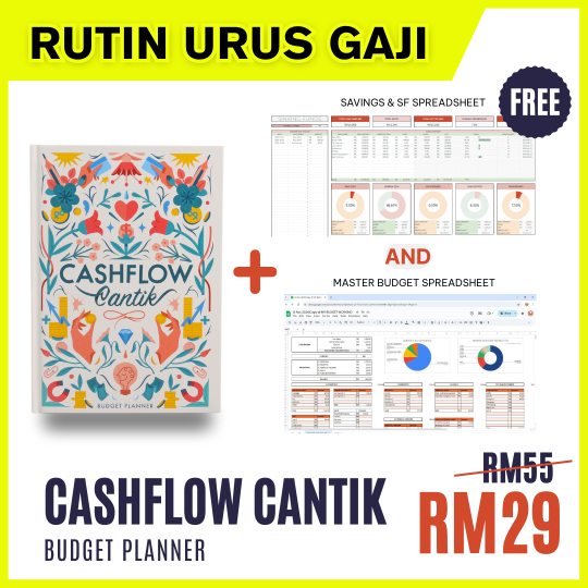 [BELI 1 DAPAT 3] Cashflow Cantik Budget Planner