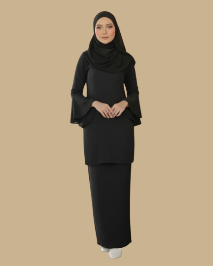 Kurung Salma - Black
