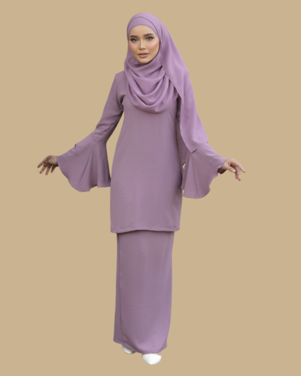 Kurung Salma - Dusty Purple
