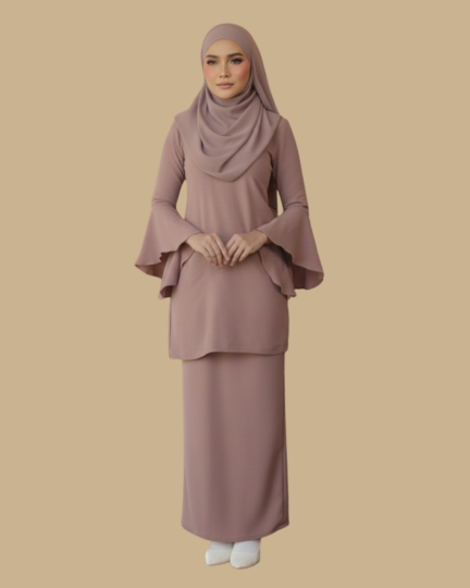 Kurung Salma - Brown