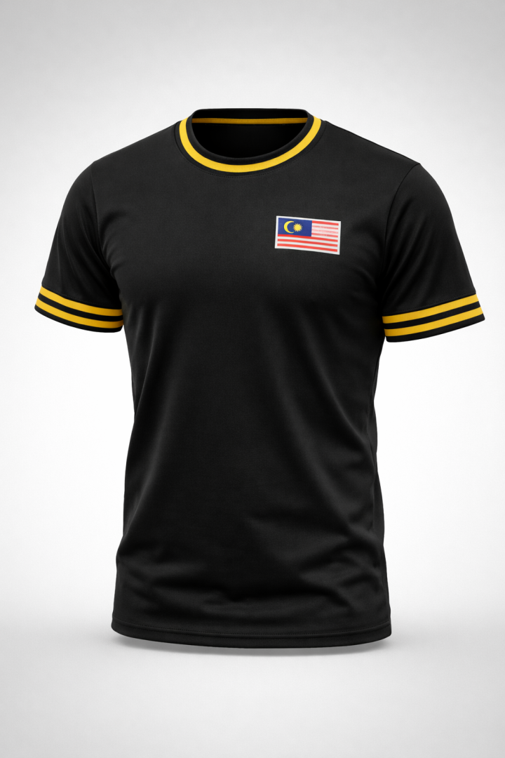 JERSEY RETRO HARIMAU MALAYA 1972 HITAM