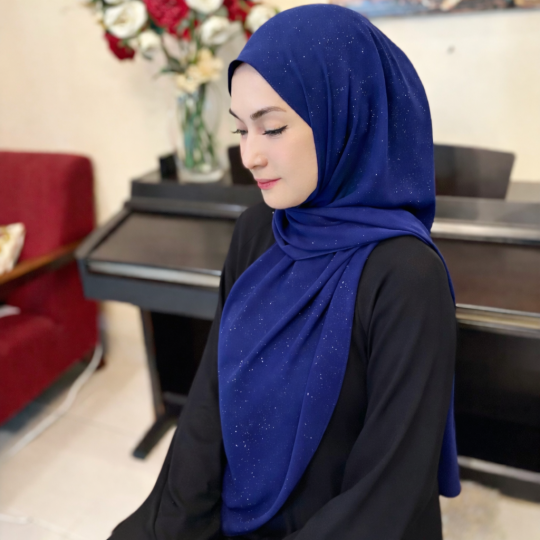 ADARAA GLITTER NAVY BLUE