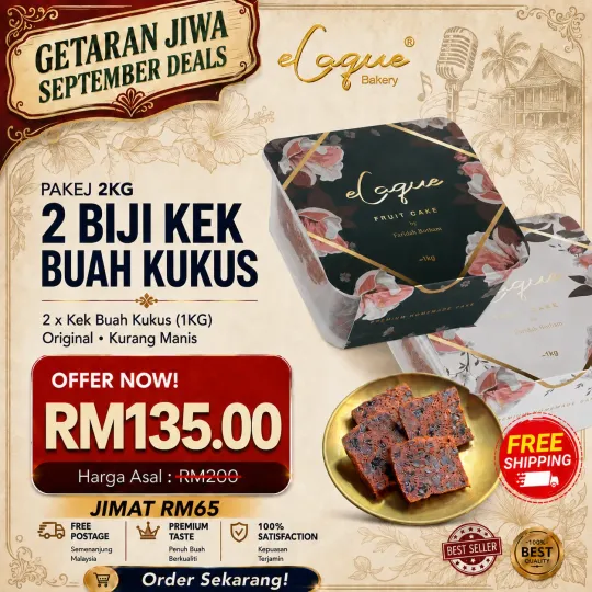 COMBO JIMAT 2KG - (2 Kek)