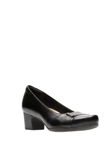 CLARKS Rosalyn Belle Black Unstructured Womens Dress