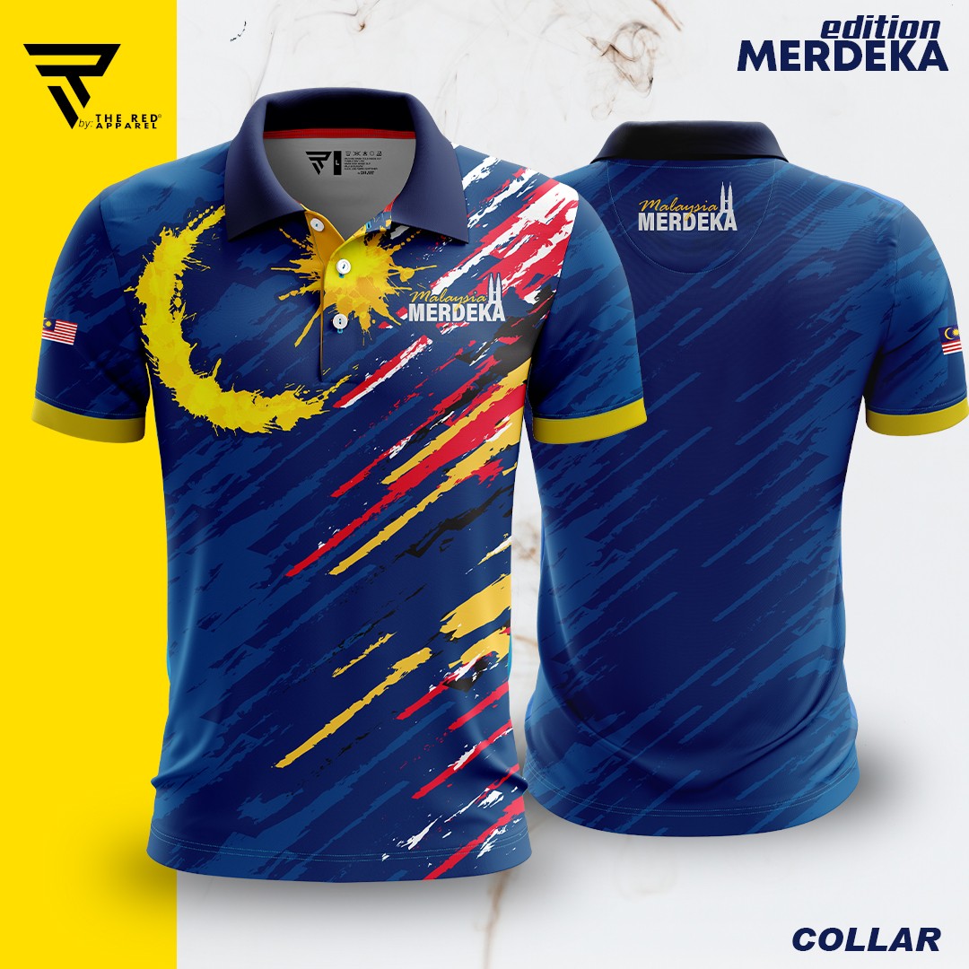 TSHIRT MERDEKA COLLAR