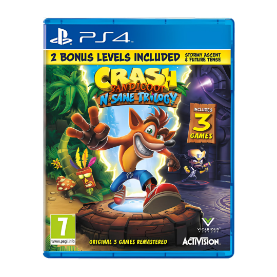 PS4 Crash Bandicoot N Sane Trilogy
