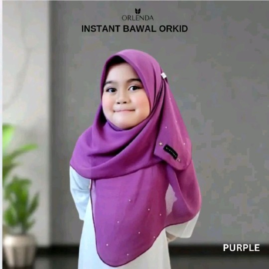 INSTANT BAWAL ORKID *PURPLE