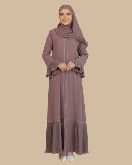 Abaya Dahlia - Mauve