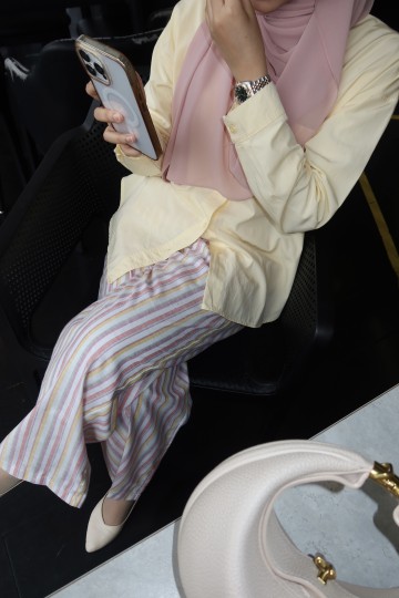 LOLIPOP - Striped linen