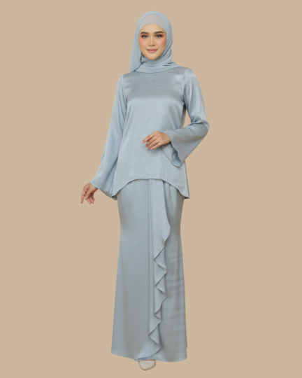 Kurung Danea - Dusty Blue