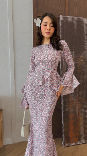 AMANDA LAYER PEPLUM IN DEAR ROSIE