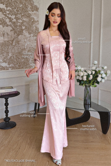 KEBAYA LALISA MODERN IN RICH GREY