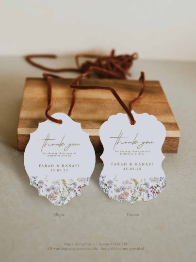 Twilight | Doorgift Tag