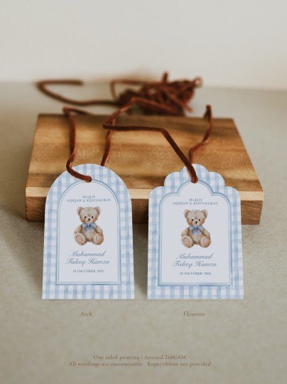 Lancelot | Doorgift Tag