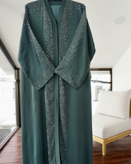 Lateefa Abaya - Moss Green