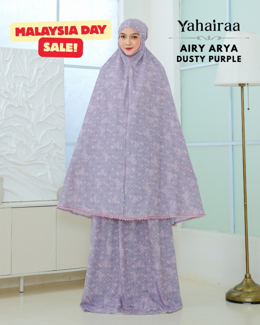 TravelLuxe | Airy Arya | Dusty Purple