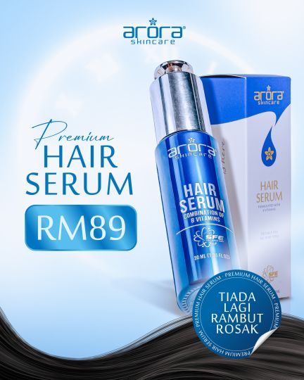 Arora Anti Frizzy Hair Serum with 11 Vitamins