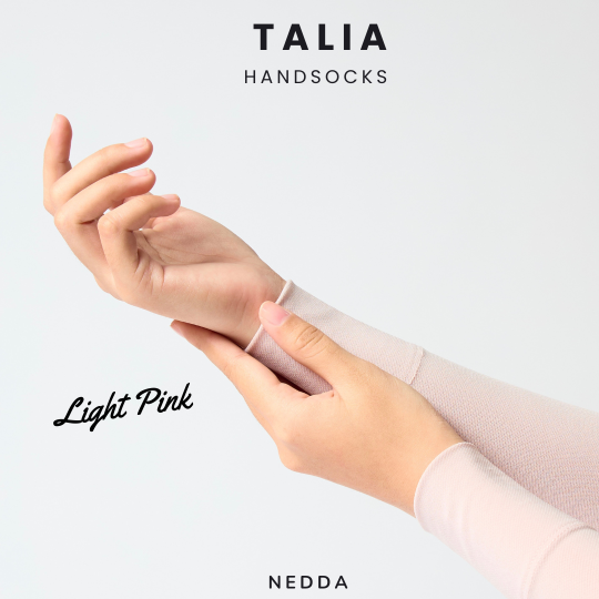 TALIA HANDSOCKS (LIGHT PINK)