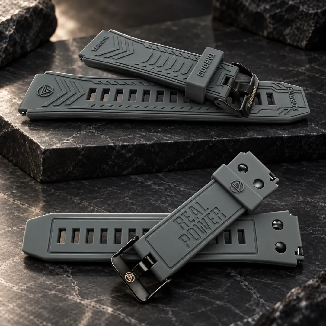 Tarong Smartwatch Universal Strap (Strap only) - Slate Gray (4 magnet neodymium)