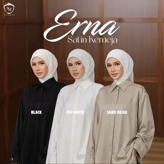 Erna Kemeja Satin