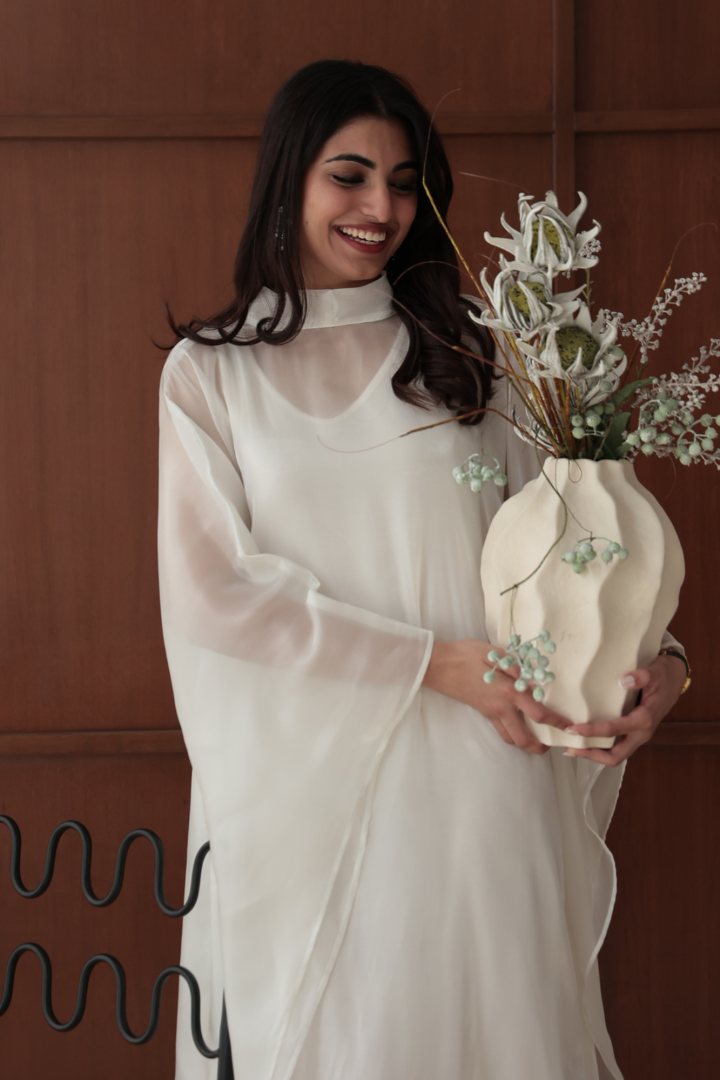 Noor Abaya Caftan Pearl - Image 7