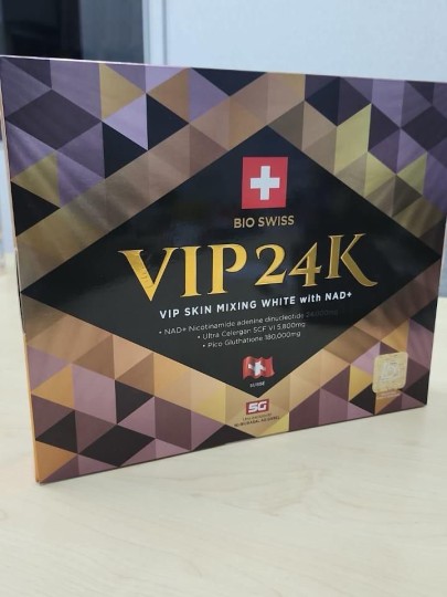 Bio Swiss VIP 24K Glutathione Injection With NAD+