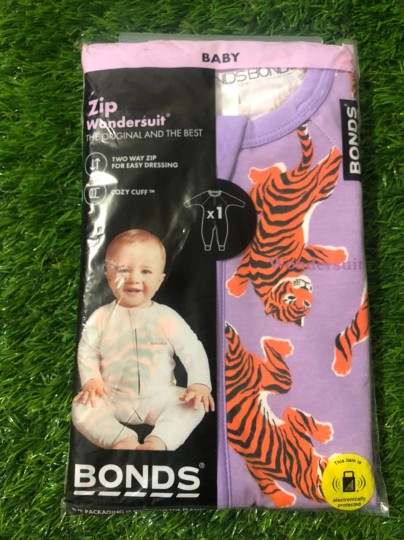 Zippy Wondersuit Climbing Tiger Purple
