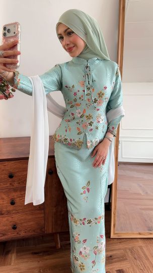 CELYNA KURUNG MODERN IN SUGAR MINT