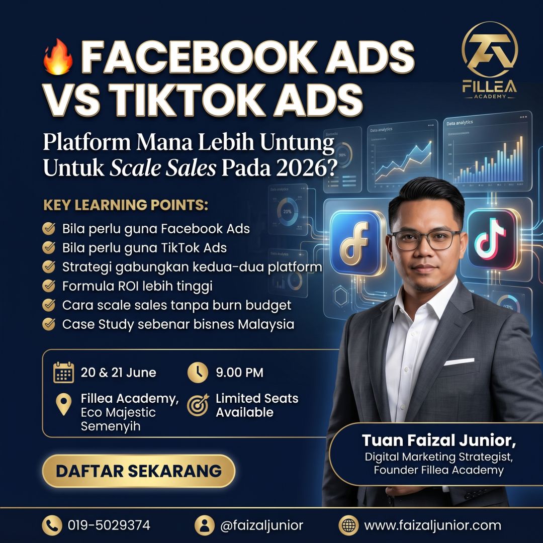FACEBOOK ADS + TIKTOK ADS CONVERT-OFFLINE CLASS-20 & 21 JUNE