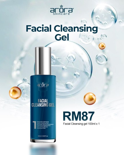 Facial Cleansing Gel untuk Kulit Bersih dan Cerah - Wajah Mencerahkan