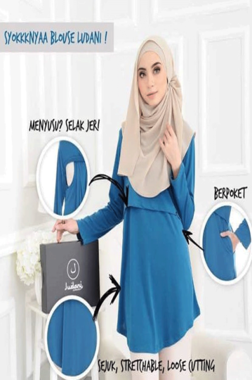 PLAIN BLOUSE EMERALD GREEN