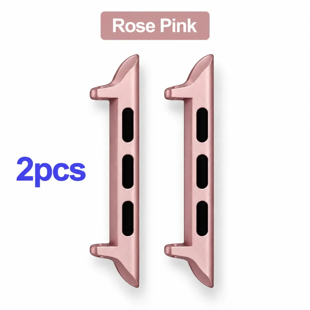 Apple Watch Adapter - Rose Pink - 2pcs / S11 46=49=45=44=42mm - 22mm