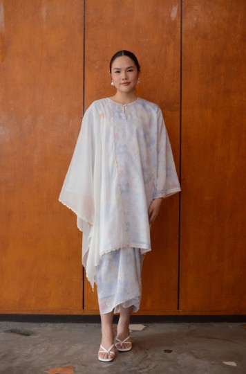 Kurung Yara in Powder Blue