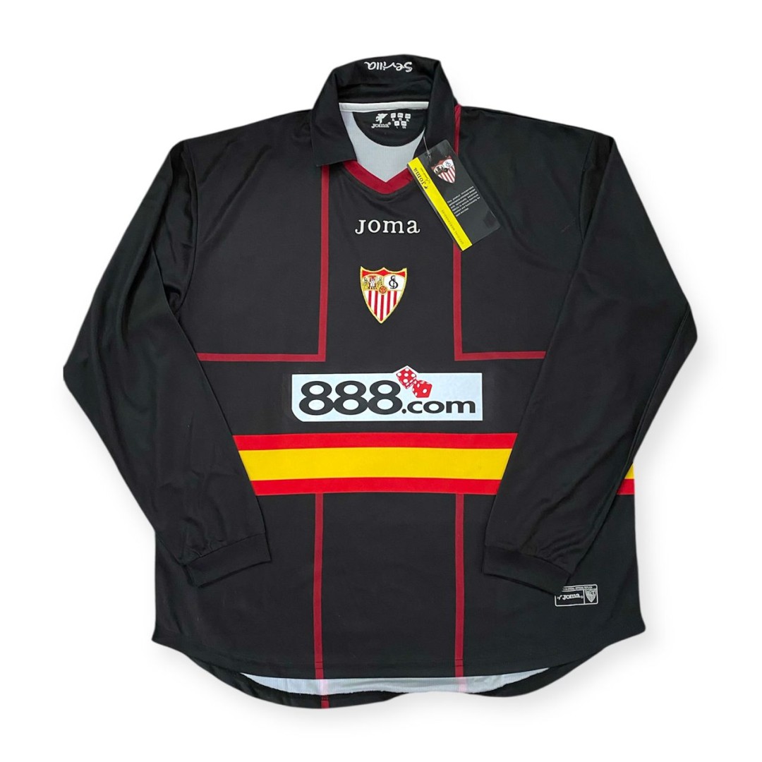 [BNWT] Sevilla 07/08 Away European Long Sleeve Shirt