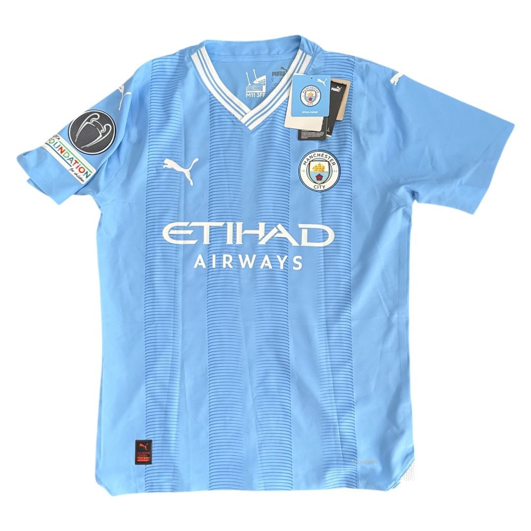 [BNWT] Manchester City 2023/24 Home Shirt Player - ALVAREZ #19