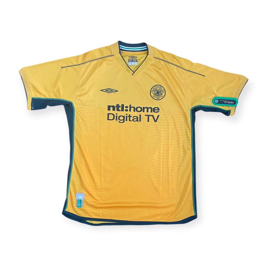 [BNWT] Celtic 2002/03 Away Shirt - LENNON #18