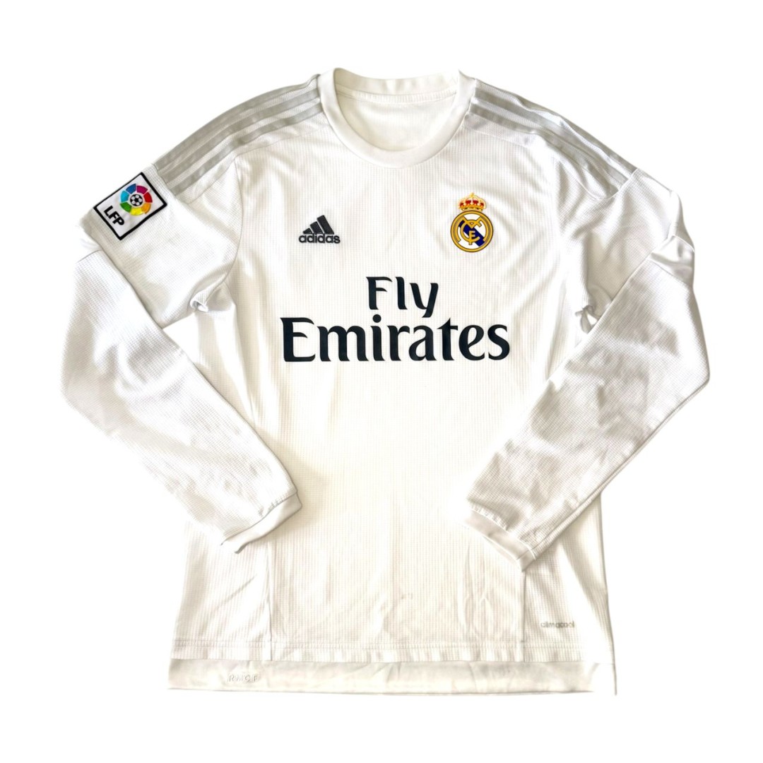 Real Madrid 2015/16 Home Long Sleeve Shirt