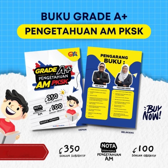BUKU GRADE A+ PENGETAHUAN AM PKSK