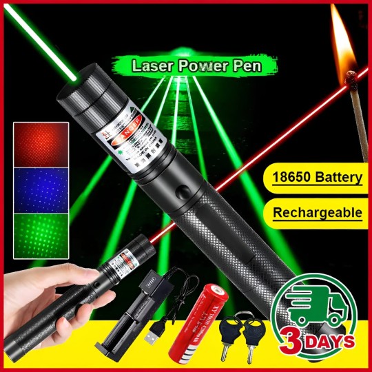 LASER KESELAMATAN 303 (RECHARGEABLE)