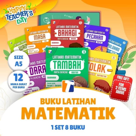 8 Buku Cepat Pandai Matematik