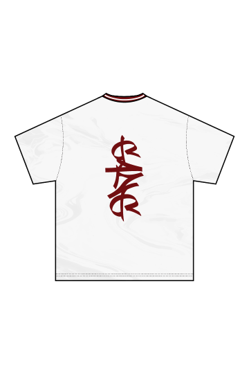 THE GANG JERSEY (WHITE CRIMSON)