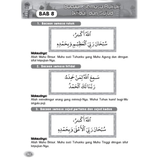 FAHAMI BACAAN DALAM SOLATMU