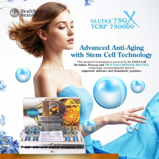 Glutax 75GX TCRP Glutathione Skin Whitening