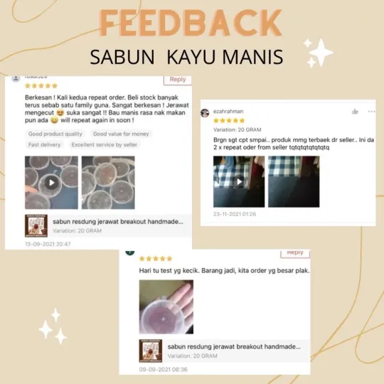 SABUN KAYU MANIS