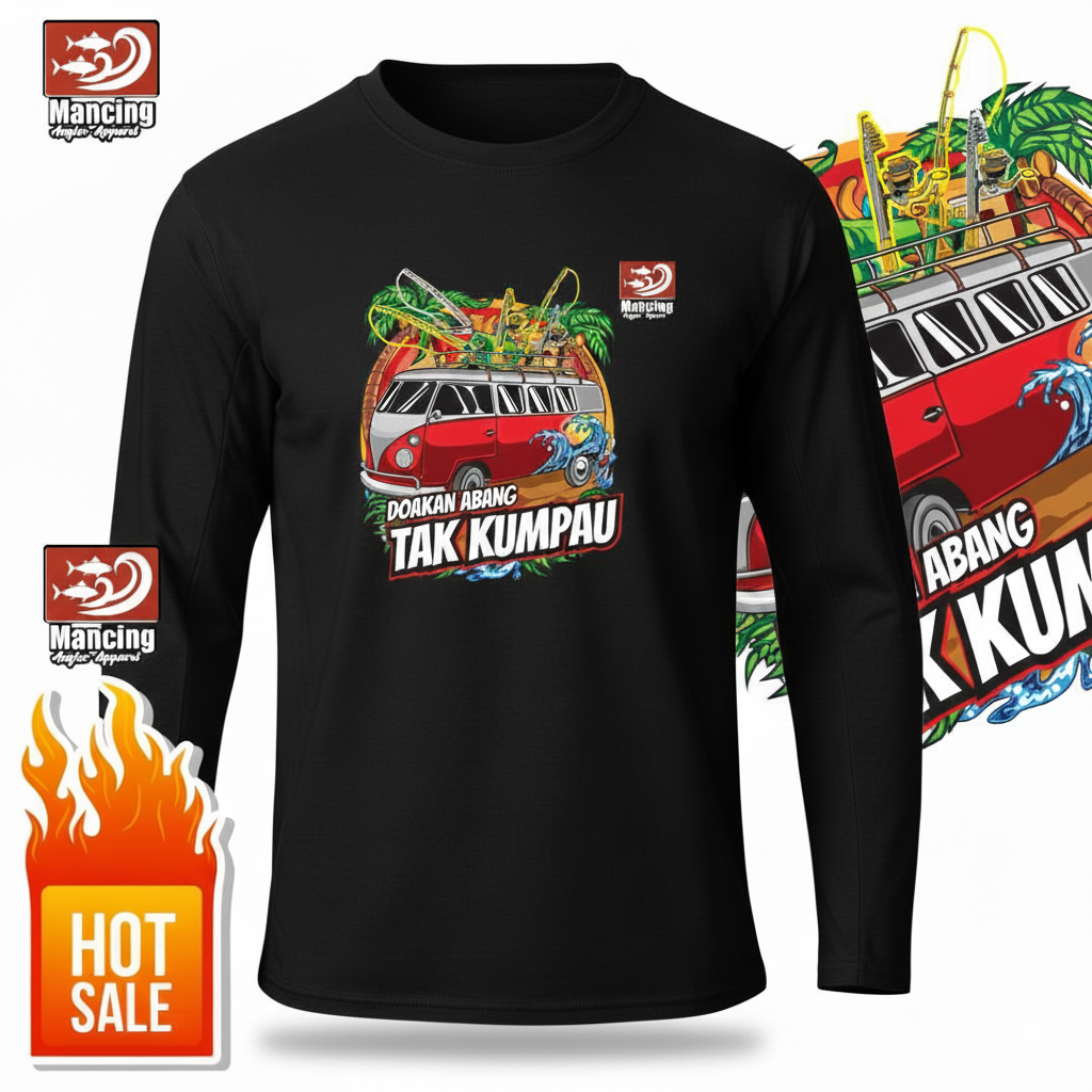 BAJU MANCING DESIGN L LENGAN PANJANG